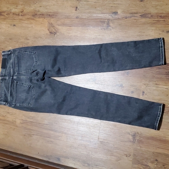 Madewell 10" high-rise skinny jeans grey wash like new - Picture 7 of 8